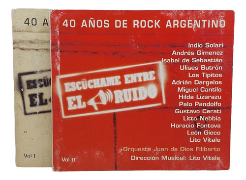 40 Años Rock Argentino  - Escúchame Entre El Ruido - 1 & 2