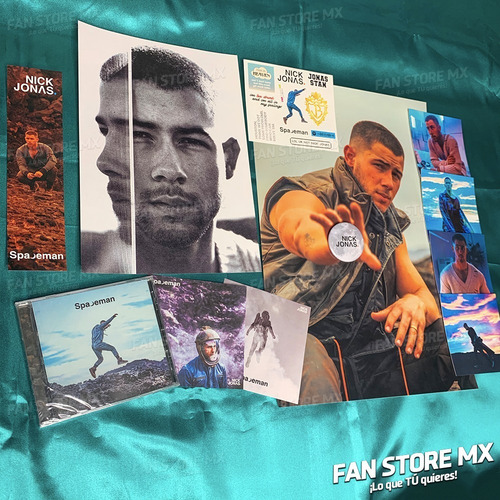 Nick Jonas Cd Spaceman Fan Pack