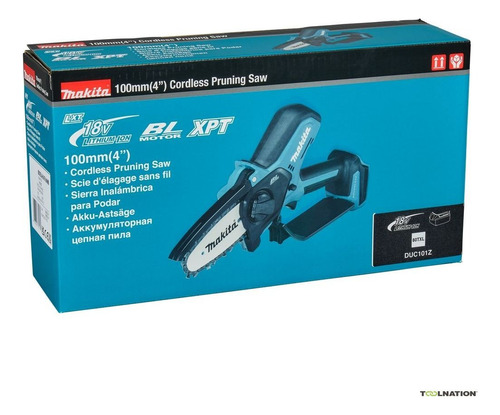 Sierra De Cadena 5 Pulgadas Inalambrica 18v Duc101z Makita