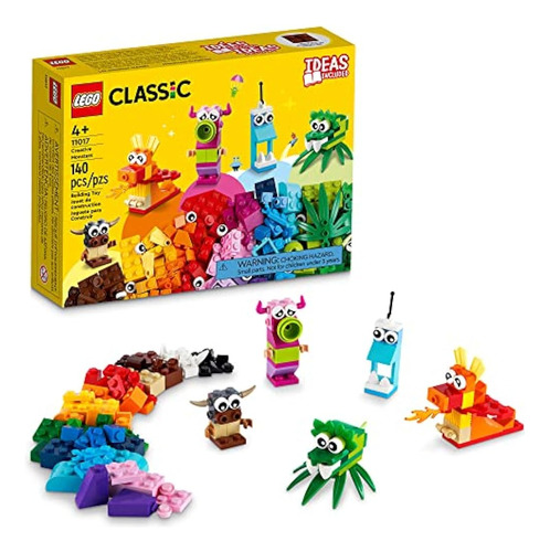 Kit De Construcción Lego Classic Creative Monsters 11017; In