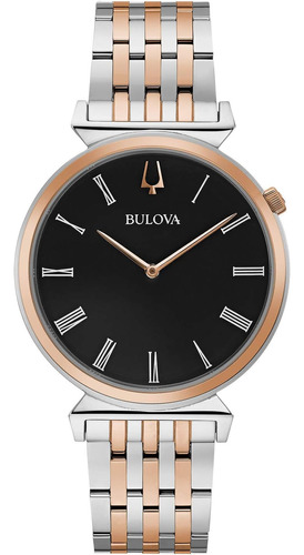 Reloj Bulova Classic De Cuarzo Para Hombre, Acero Inoxidable