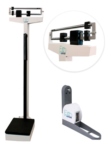 Bascula Mecanica Bame Con Estadimetro Soporta Hasta 200 Kg