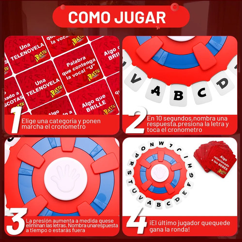 Basss! Sttaaa!! Deluxe Piensa Juego De Mesa En Español