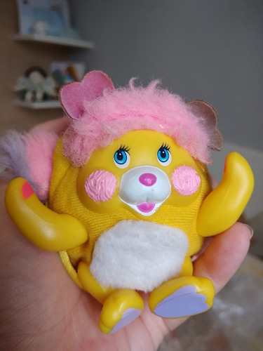 Mini Pelúcia Popples Potato Chip- Original Mattel 1985 (Usado)