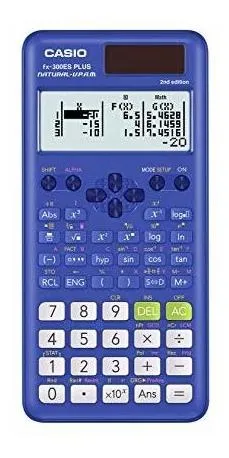Calculadora azul casio hotsell