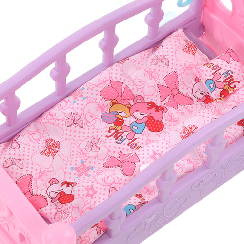 Colcha Para Cuna De Bebé Dollhouse, Mecedora Para Cuna