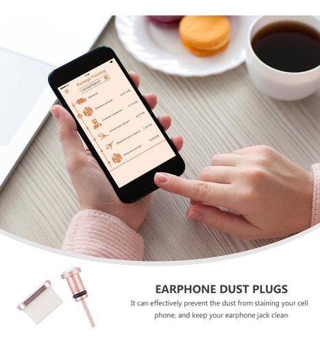 Tapón Antipolvo Usb C A Prueba De Polvo, 2 Pares