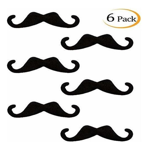 Whaline 5 Pulgadas Grande Autoadhesivo Falso Bigotes Novedad