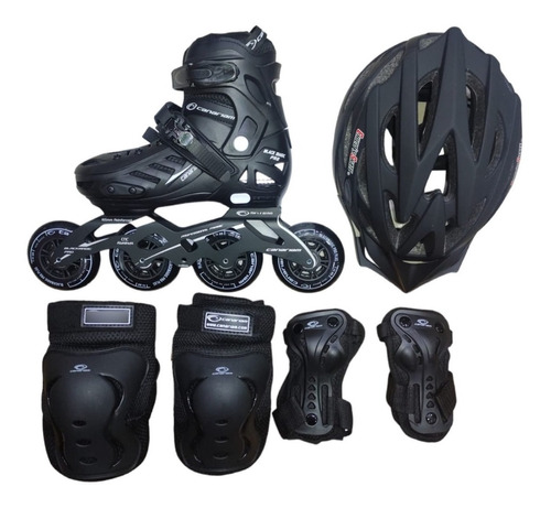 Combo Patines Canariam Magic Pro Plus + Proteccion Semipro