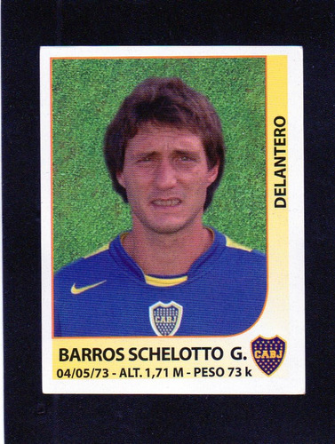 Clausura 2005. Figurita N° 41 G. Schelotto, Boca Jrs. Mira!!