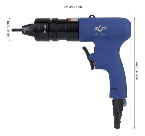 Remachadora Neumática De Aire De La Tuerca De La Pistola De
