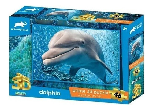 Puzzle Delfin 48 Pcs Animal Planet