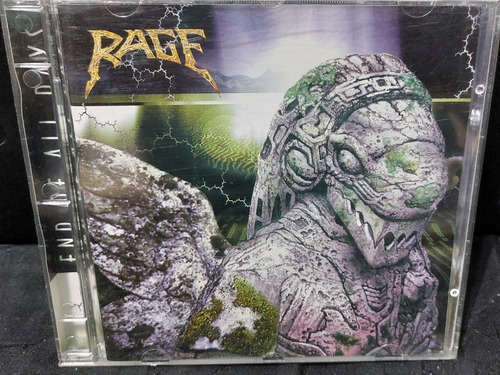 Rage End Of All Days Cd Usado Power Heavy Metal No Hellowe 