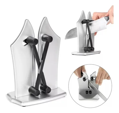 Afilador De Cuchillos Y Tijeras Profesional Sistema De Afilar Rápido Y Eficiente Para Hogar Y Cocina De Alta Calidad Everest