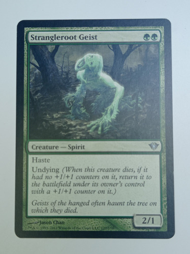 Carta Magic Strangleroot Geist [dark Ascension] Mtg Spirit