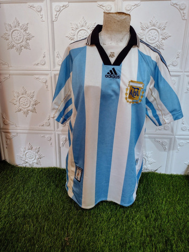Camiseta Selección Argentina 1998 Talle Xs Amplio (Usado)