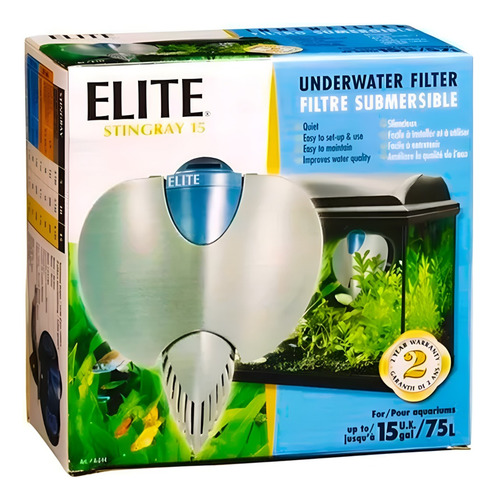 Filtro Interno Sumergible Elite Stingray 57 L