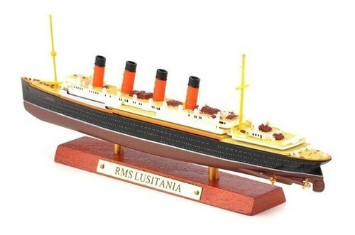 1/1250 Escala Lusitania Vintage Crucero Barco Modelo