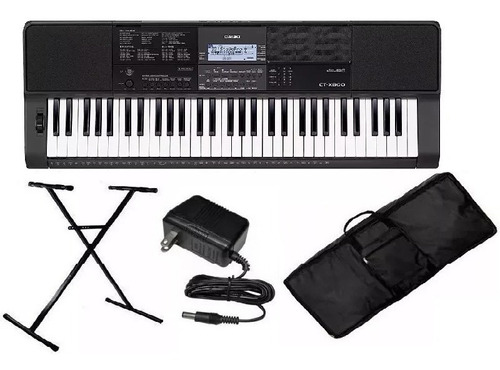 Casio Sensitivo Ctx 800 5 Oct + Fuente + Soporte + Funda