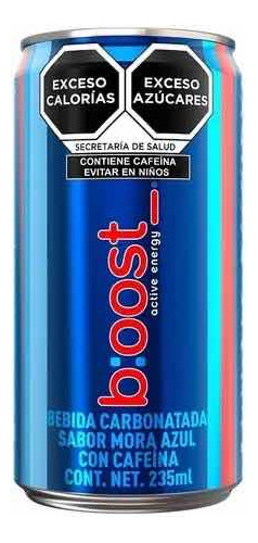 Boost Energy 235ml Charola Con  12 Pz Original 100%