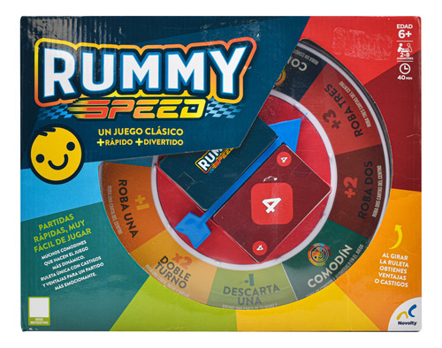 Rummy Speed Juego Clasico Rapido Divertido Novelty Cd