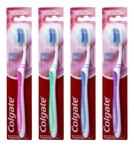 Colgate Wave Gum Comfort - Cepillo De Dientes Ultra Suave Y