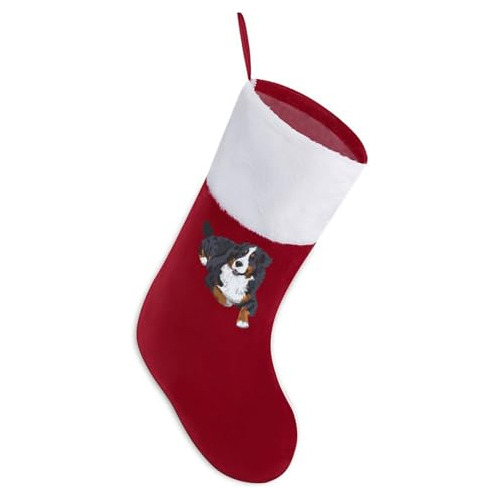 Perro Montaña Bernés Suizo Christmas Stockings