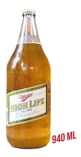 Cerveza Miller High Life 940 Ml