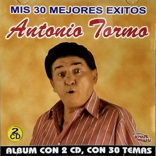 Antonio Tormo  Álbum Con 2 Cd Nuevos Con 30 Éxitos