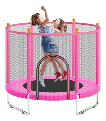 Trampolin Ninos Infantil 1.5m Diametro Con Red Seguridad