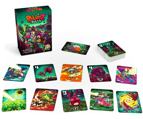 Juego De Mesa Familiar Rabbitz & Robots Español Rocket Lemon