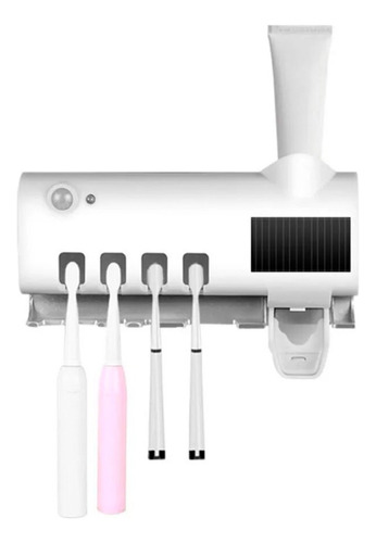 Porta Cepillo + Esterilizador Uv Elimina Bacterias Dentales 