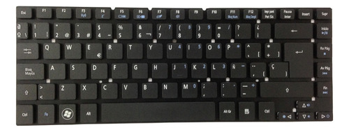 Teclado Acer Acv3431es Para Es1-511 E1-422 E1-422g E1-410 E1-410g Español Color Negro