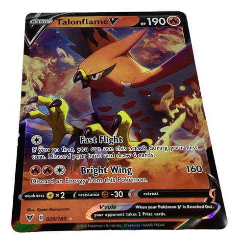 Talonflame V 029/185 Pokémon Tcg