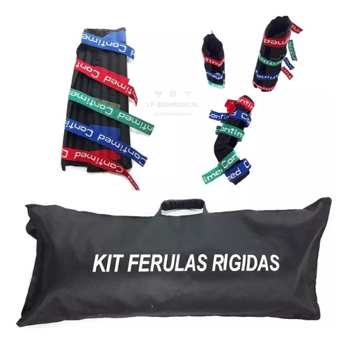 Kit Férulas Rígidas + Bolso Premium