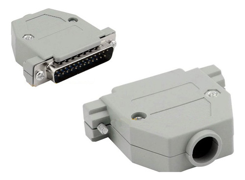 Conector Para Armar Cable Puerto Lpt Paralelo Db25 Macho