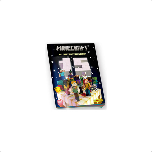 Kit 100 Figurinhas Do Álbum Minecraft 2024 (20 Envelopes)