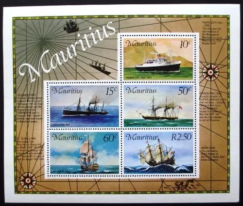 comprar C1655  Mauricius - Navios Bloco Yvert Nº 8 De 1976 Nnn