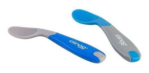 Imagem 3 de 6 de Colheres De Silicone Termosensíveis 6+ Meses Clingo