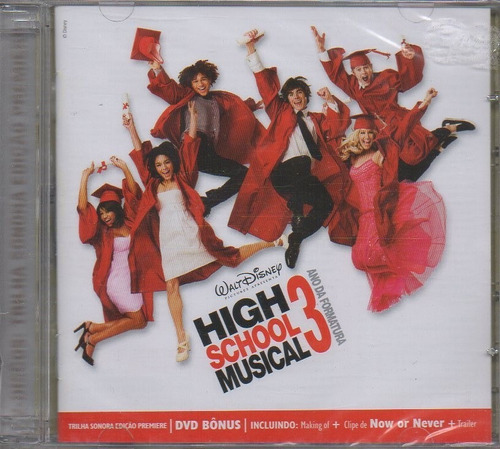 Cd + Dvd High School Musical 3 - Ano Da Formatura 