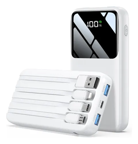 Power Bank 20.000mah Carregador Portátil Rápido Com Display