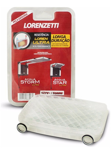 Resistência 220v 6800w Ultra Acqua Storm/ Star Lorenzetti