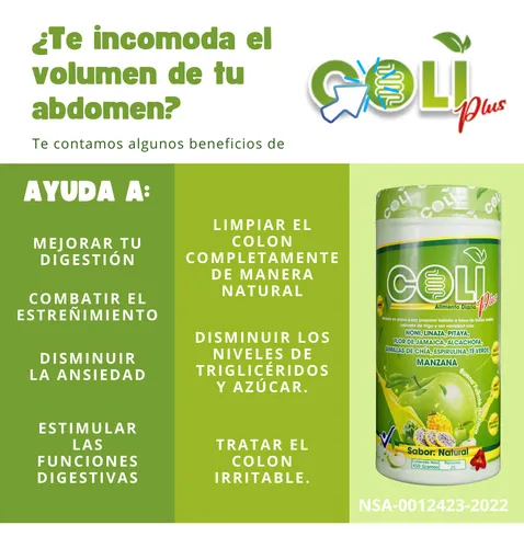 Coli Plus Fibra Natural
