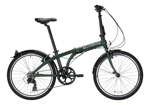 Bicicleta Plegable Belmondo 7+ Rodado 24