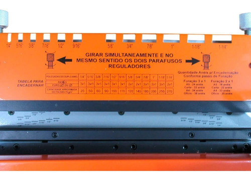 Imagem 5 de 6 de Encadernadora Perfuradora 2x1 Para Wire-o - 120 À 270 Folhas
