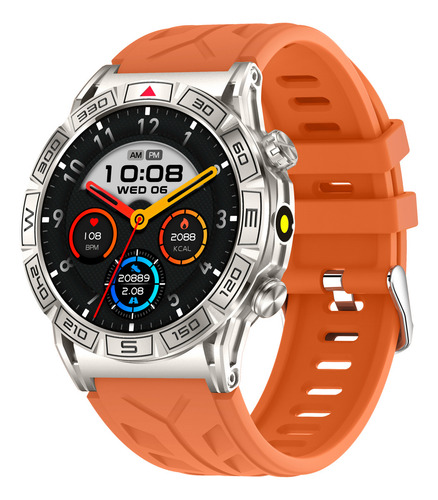 Relojes Inteligentes Bluetooth Smart Call Led Pantalla Táctil 450mah Alta Capacidad Alto Voltaje 1.43'' Hancdon Kc80 Reloj Inteligente Navegación Precisa Y Comunicación Cómoda