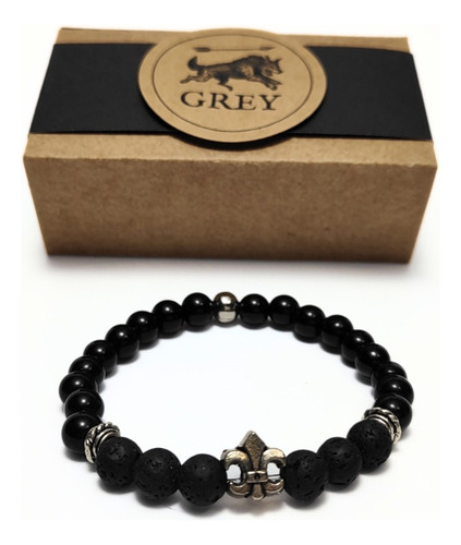 Pulsera De Hombre Lava Fleur De Lis