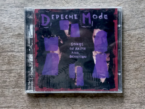 Cd Depeche Mode - Songs Of Faith And Devotion (1993) Eu R10