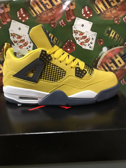 Tenis Jordan Amarillos Con Negro | MercadoLibre 📦