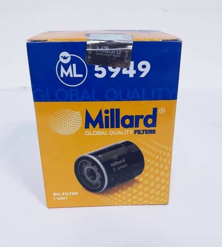 Filtro Aceite Millard Ml5949 Mitsubichi Eclipse Lancer 